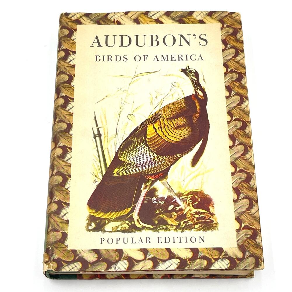 Audubons Birds Of America 1950 Book Stated First Printing Popular Edition HC DJ